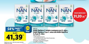 Lidl Mleko 2 nestle nan optipro oferta