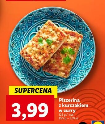 Lidl Pizzerina z kurczkiem w curry oferta