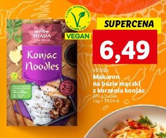 Lidl Makaron konjac vitasia asia oferta