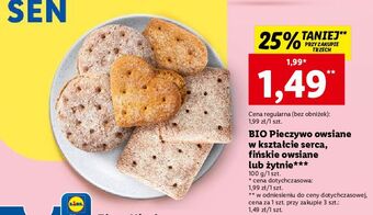Lidl Pieczywo owsiane fińskie oferta