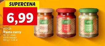 Lidl Pasta massaman curry vitasia oferta