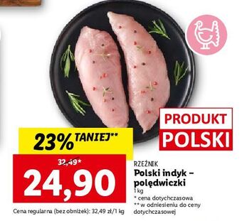 Lidl Polędwiczki z indyka rzeźnik codzienna dostawa oferta