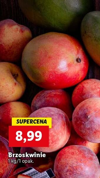 Lidl Brzoskwinie oferta