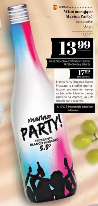 Polomarket Wino musujące Marina Party! 0,75 l oferta