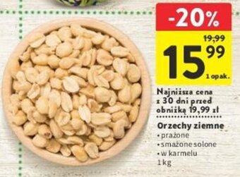 Intermarche Orzechy ziemne 1 kg oferta