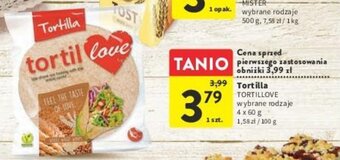 Intermarche Tortilla TORTILLOVE 4 x 60 g oferta