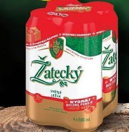 Delikatesy Centrum Piwo zatecky svetly lezak oferta