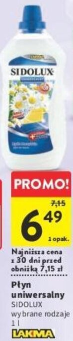 Intermarche Płyn uniwersalny SIDOLUX 1 l oferta