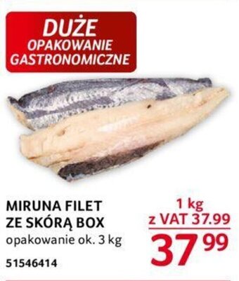 Selgros MIRUNA FILET ZE SKÓRĄ BOX 1 kg oferta