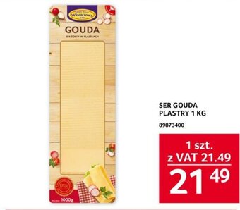 Selgros SER GOUDA PLASTRY 1 KG oferta