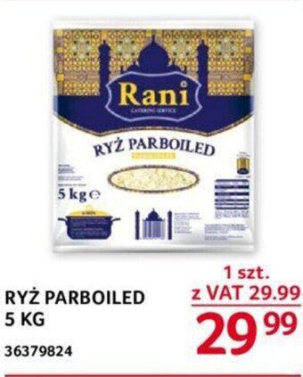 Selgros RYŻ PARBOILED 5 KG oferta