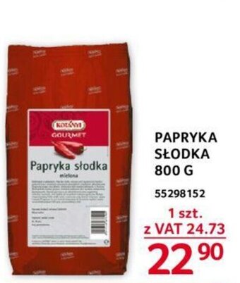 Selgros PAPRYKA SŁODKA 800 G oferta
