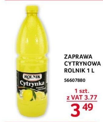 Selgros ZAPRAWA CYTRYNOWA ROLNIK 1 L oferta