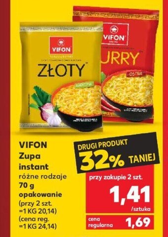 Kaufland VIFON Zupa instant 70g oferta