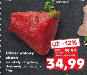 Kaufland Udziec wołowy ekstra 1 kg oferta