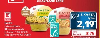 Kaufland Pasta 80g oferta