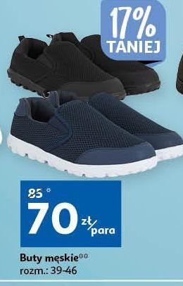 Auchan Buty męskie 39-46 inextenso by auchan oferta