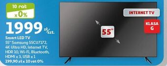 Auchan Telewizor 55 55cu7172 samsung oferta