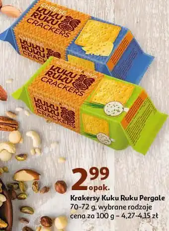 Auchan Krakersy cebula kuku ruku oferta