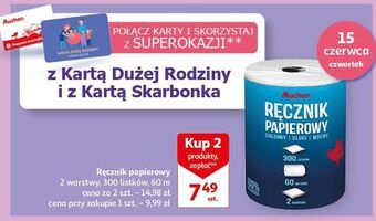 Auchan Ręcznik papierowy auchan oferta