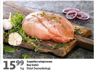 Auchan Łopatka wieprzowa bez kości oferta