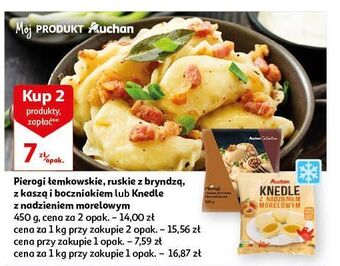 Auchan Knedle z nadzieniem morelowym auchan oferta