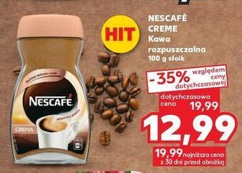 Kaufland Kawa nescafe crema oferta