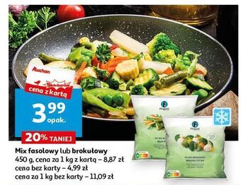 Auchan Fasolka mix pinguin oferta
