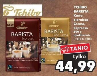 Kaufland Kawa tchibo barista caffe crema oferta