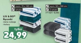 Kaufland Ręcznik kąpielowy 70 x 140 cm liv & bo oferta