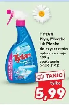 Kaufland Płyn do mycia łazienek kamień i rdza ekstra tytan oferta