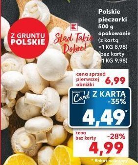 Kaufland Pieczarki k-classic stąd takie dobre! oferta