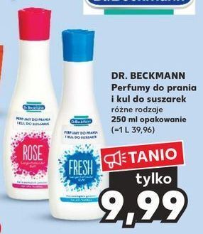 Kaufland Perfumy do prania i kul suszarek rose dr. beckmann oferta