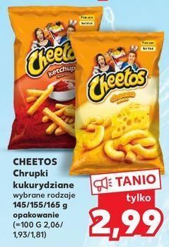 Kaufland Chrupki ketchup cheetos oferta