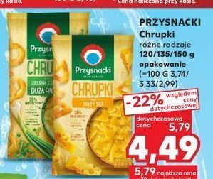 Kaufland Chrupki zielona cebulka przysnacki oferta