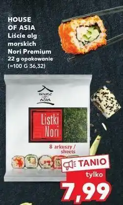 Kaufland Liście alg morskich house of asia oferta