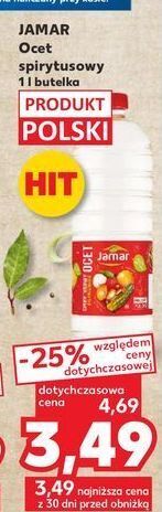 Kaufland Ocet spirytusowy 10 % jamar oferta
