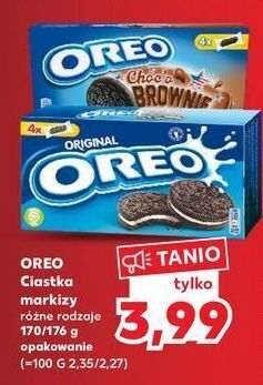 Kaufland Ciastka choco brownie oreo oferta