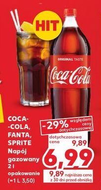 Kaufland Napój pomarańczowy fanta oferta
