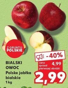 Kaufland Jabłka bialski owoc oferta