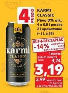 Kaufland Piwo karmi classic oferta