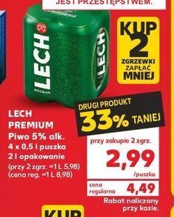 Kaufland Piwo lech premium oferta