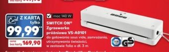Zgrzewarka próżniowa vs-a0101 switch on