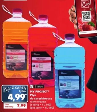 Kaufland Płyn do spryskiwaczy różowy k-classic myproject oferta