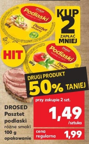 Kaufland DROSED Pasztet podlaski 100 g oferta