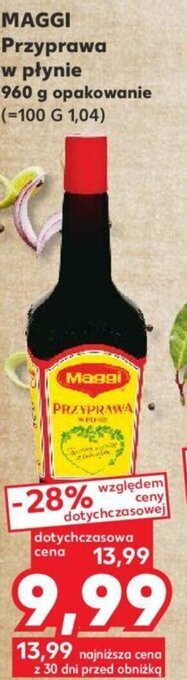 Kaufland MAGGI Przyprawa w płynie 960 g oferta