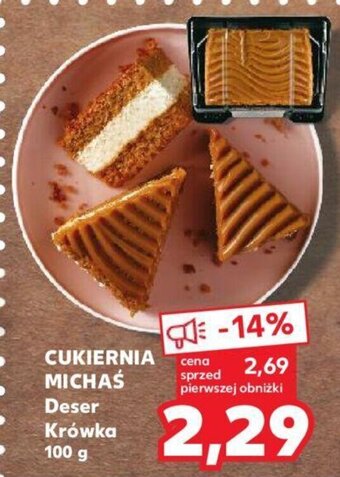 Kaufland CUKIERNIA MICHAŚ Deser Krówka 100 g oferta