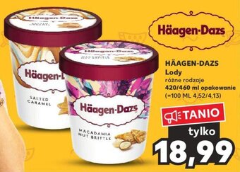 Kaufland Häagen-Dazs Lody 420/460 ml oferta