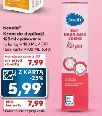 Kaufland bevola® Krem do depilacji 125 ml oferta