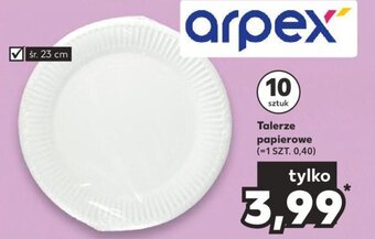 Kaufland Talerze papierowe oferta